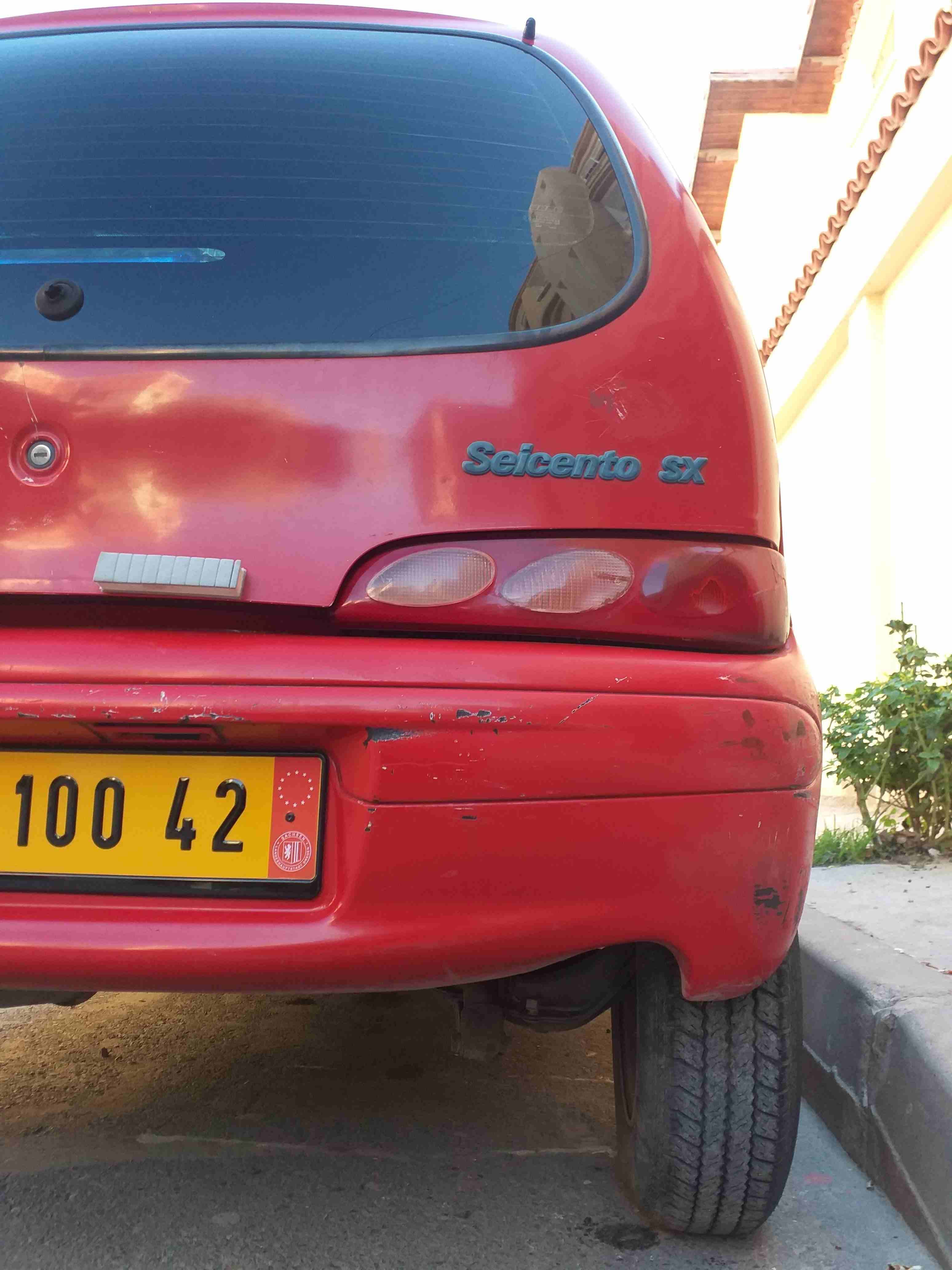 Fiat Seicento 2000 Kolchi m3awad djdiid w sajaj 9afla w Kolchi riglou 3awadt ' générateur électrique - Câble Vitas - Câble de frein à main - Frein avant -...