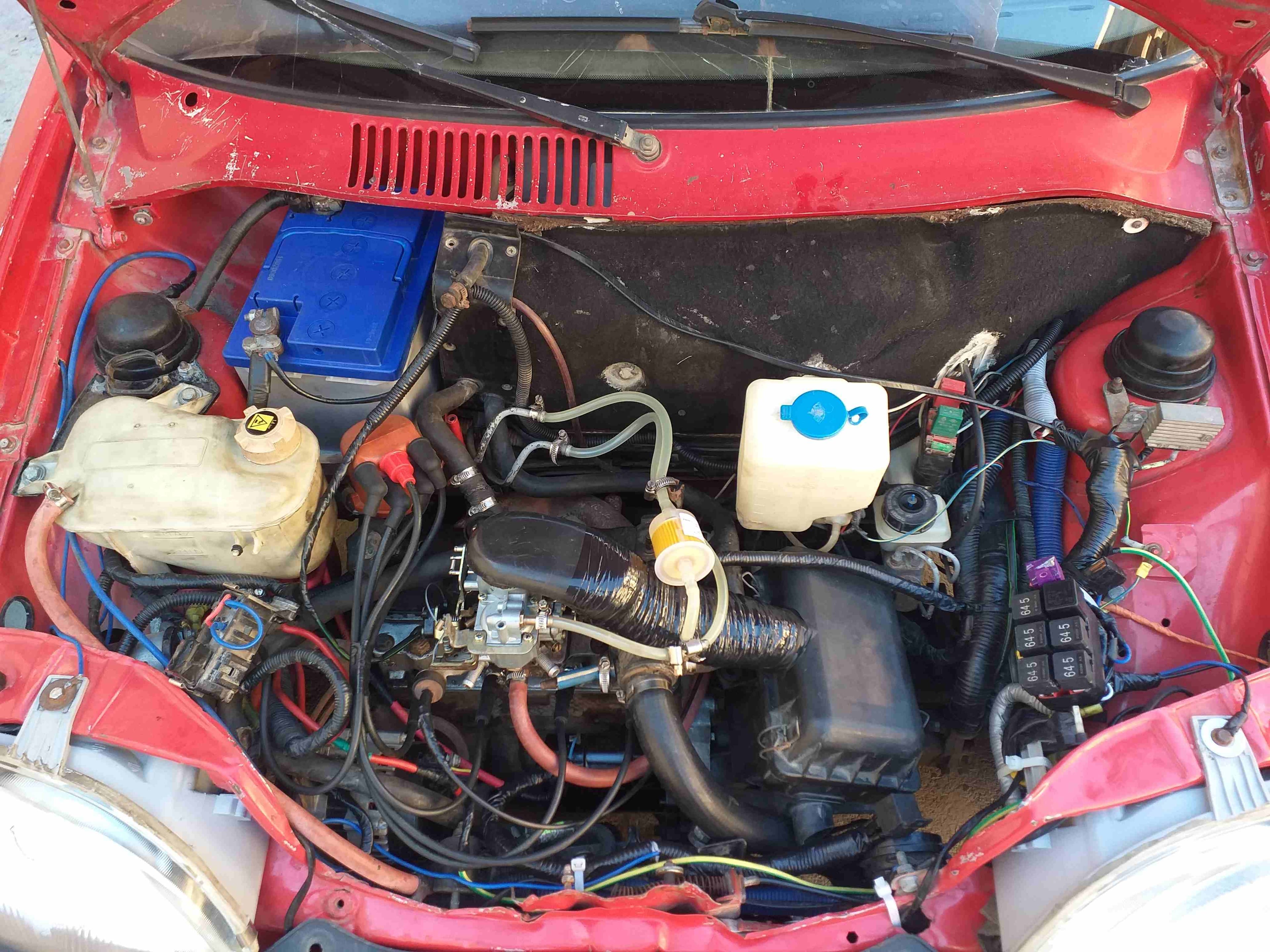 Fiat Seicento 2000 Kolchi m3awad djdiid w sajaj 9afla w Kolchi riglou 3awadt ' générateur électrique - Câble Vitas - Câble de frein à main - Frein avant -...