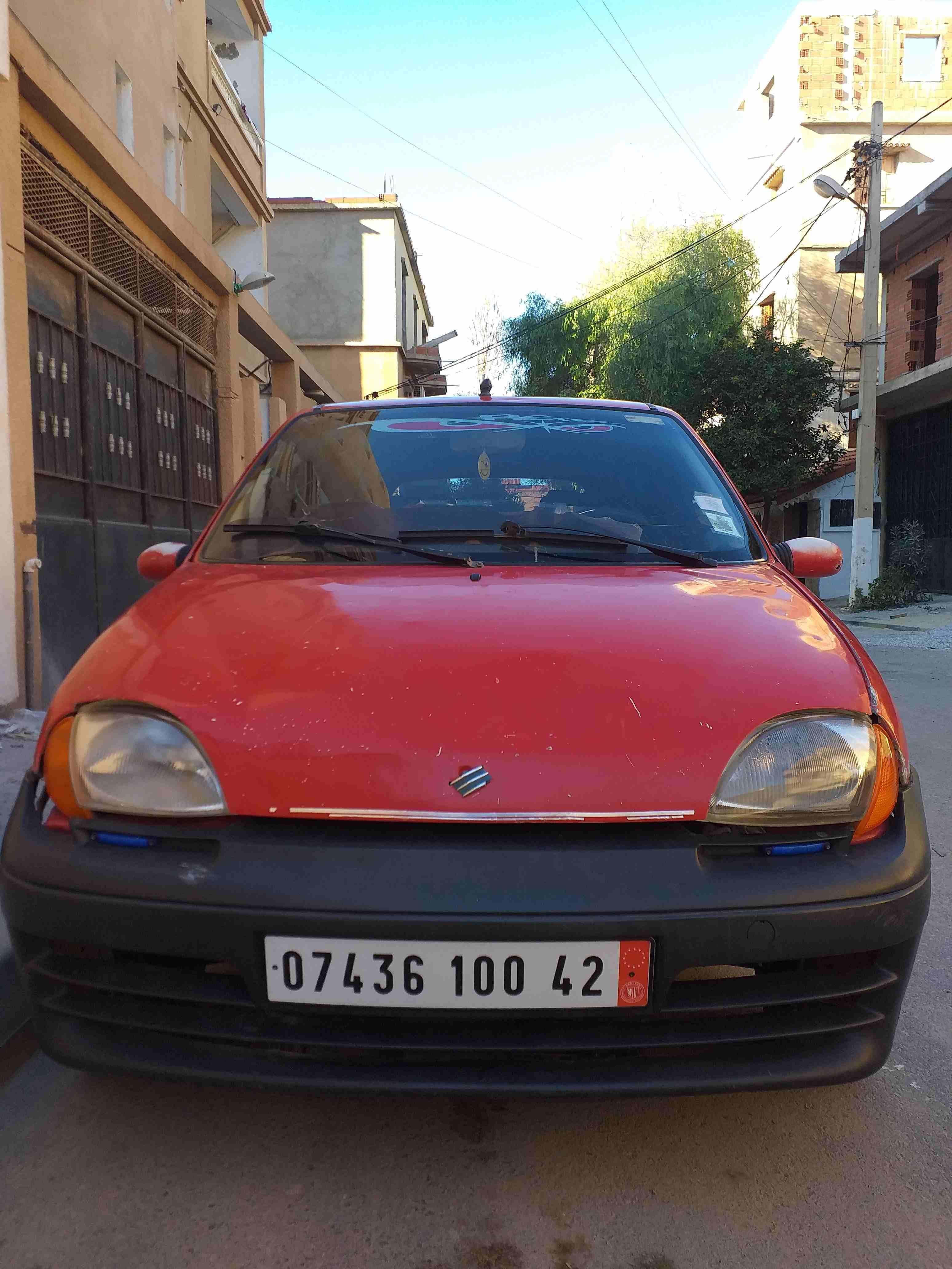 Fiat Seicento 2000 Kolchi m3awad djdiid w sajaj 9afla w Kolchi riglou 3awadt ' générateur électrique - Câble Vitas - Câble de frein à main - Frein avant -...